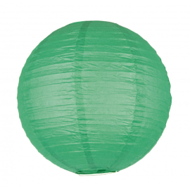 lanterne japonaise vert jungle 15cm