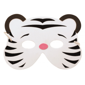 Masque Enfant Tigre Blanc