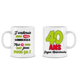 Mug Anniversaire 40 ans