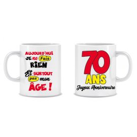 Mug Anniversaire 70 ans