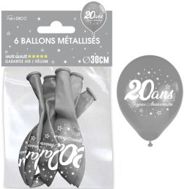 Ballon métallisé 