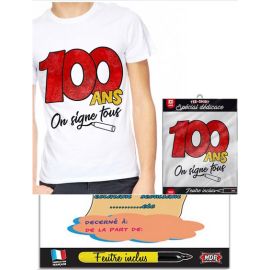 T-shirt Humoristique 100 Ans