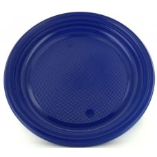 Petite assiette plastique ronde réutilisable Transparente, vaisselle  jetable- Badaboum