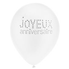 Ballon Gonflable Chiffre Joyeux Anniversaire - Badaboum