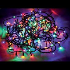 Guirlande lumineuse clignotante 500 LED Multicolore, decoration noel -  Badaboum