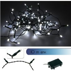 Guirlande lumineuse à pile pas cher 20 LED, décoration noel - Badaboum