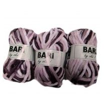 Pelote de laine chenille Fanny Océan x3, tricot laine - Badaboum