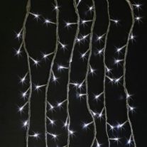 OBI Christmas Rideau lumineux étoilé à 42 LED Blanc chaud