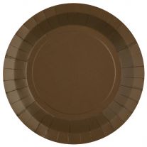 Assiette jetable or petite carrée-Déco de table-Dragées Anahita