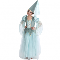 Déguisement Sirène Bleu 116cm - Costume fille pas cher 