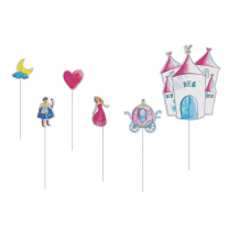 Kit décoration anniversaire princesse 31 pièces : Deguise-toi, achat de  Decoration / Animation
