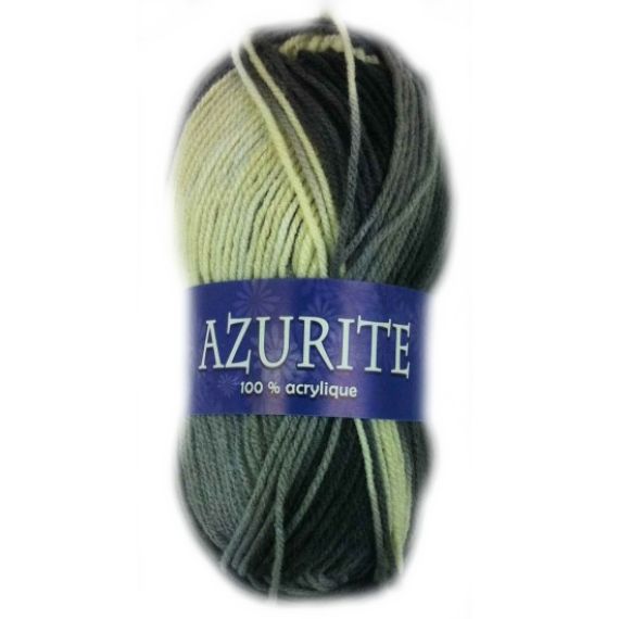 Pelote de laine blanche : Fil à tricoter Azurite 100% acrylique