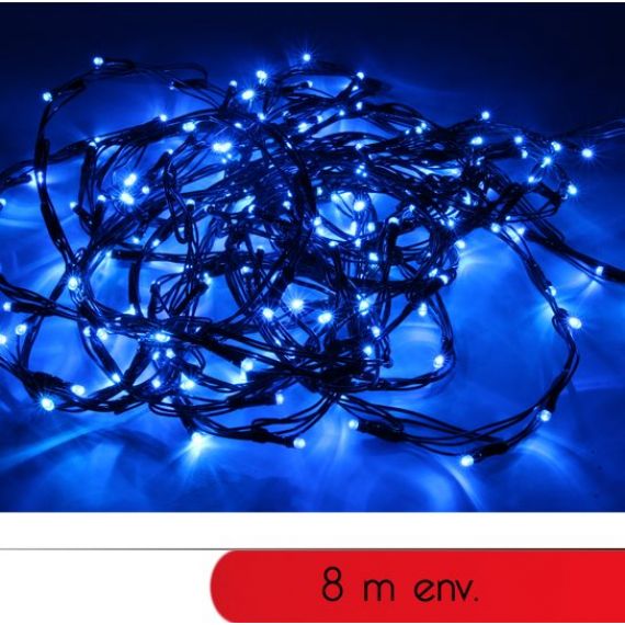 Noël Guirlande lumineuse 9MT 100pcs micro Led reflex lumière bleu avec  contrôleur IP44