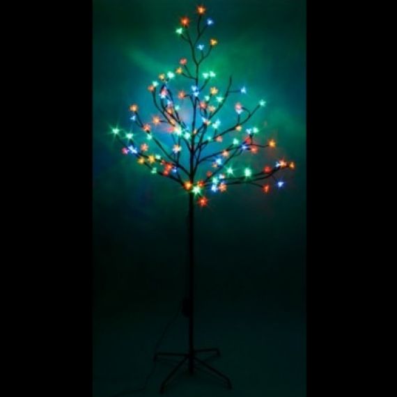 Arbre lumineux de noel 108 LED Multicolore, deco Noel pas cher - Badaboum