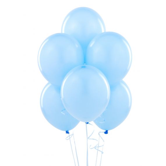 Kit Arche Ballon Bleu ciel, Blanc et Or – La Boite à Dragées