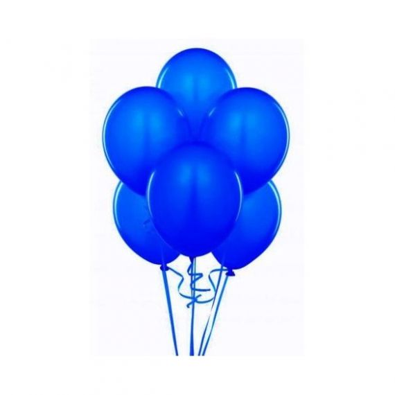 Ballon Chiffre 1 - Bleu - Avec Couronne Or – La Boite à Dragées