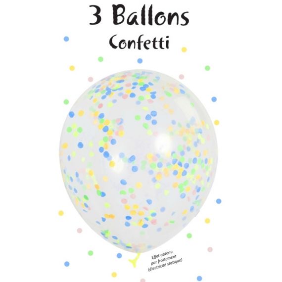 Balon gonflable pas cher Bleu ciel 30 cm en latex x 50 - Badaboum