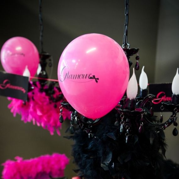 Ballon gonflable Glamour Fuchsia, Ballons mariage pas cher - Badaboum