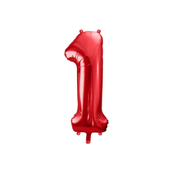 Ballon helium géant - ballon géant chiffre rouge - Décoration