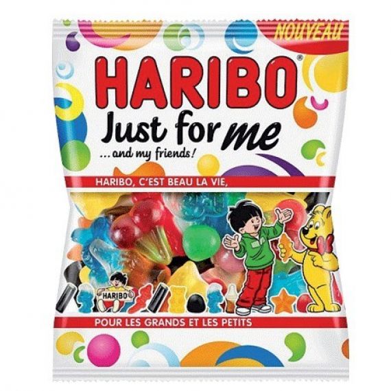 Bonbons pas cher Haribo Just for Me pas cher - Badaboum