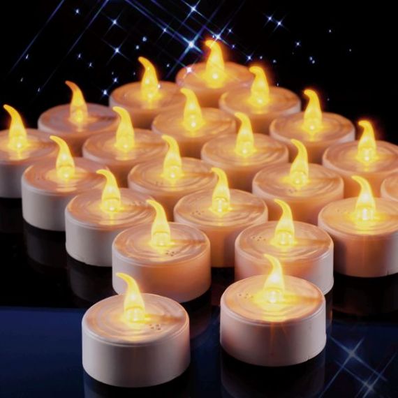 6 Bougies Flottantes LED Halloween pour l'anniversaire de votre