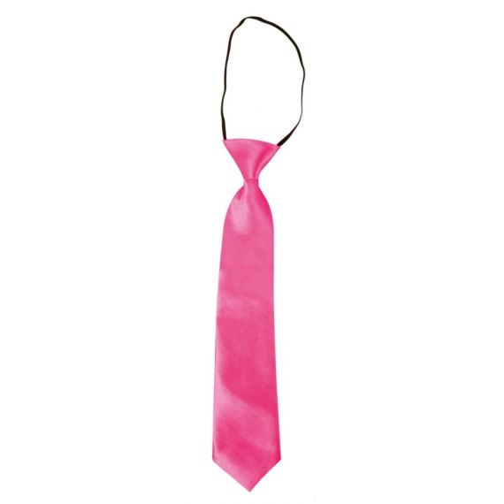 Partychimp Cravate Rose Fluo 50 Cm Déguisements Wear Homme - Rose Fluo -  Polyester