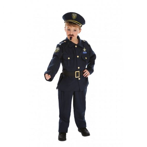 Deguisement policier collection metier taille 3-4 ans