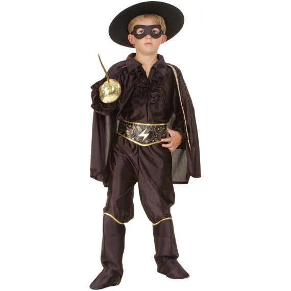 Déguisement Garçon Zorro 5/6 Ans, deguisements pas cher - Badaboum