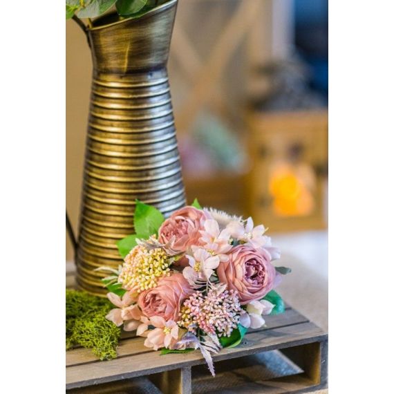 Vase Cognac Centre de table, decoration mariage - Badaboum