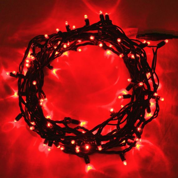 Guirlande électrique de Noël - Rideau électrique Flash 2 x 6 m