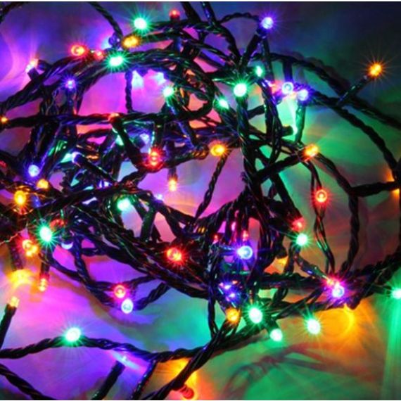 Guirlande lumineuse 120 lucioles multicolore, deco Noel - Badaboum
