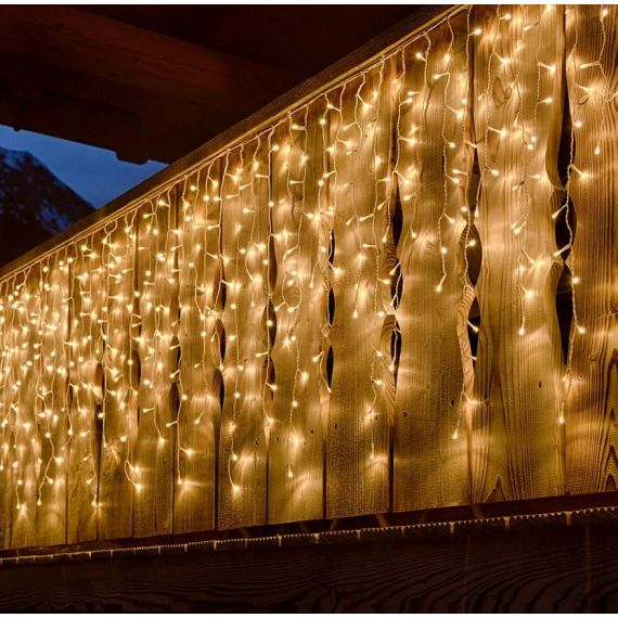 Guirlande Lumineuse Blanc Chaud, 3M, 30 LEDs Ampoules, Étanche