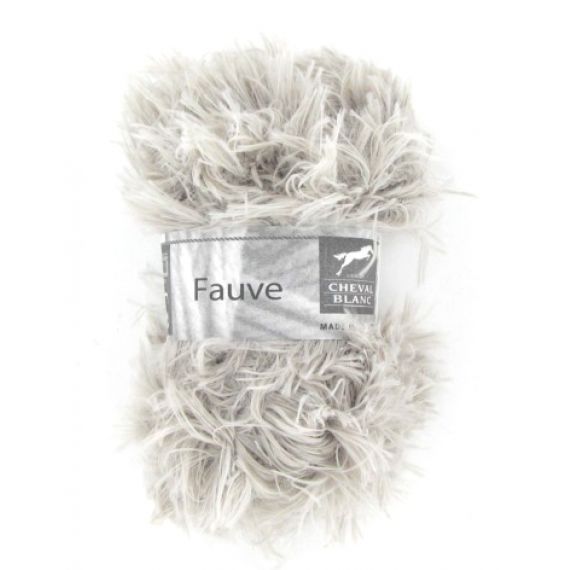 Laine à tricoter Fauve Flanelle aspect fourrure, tricot laine - Badaboum