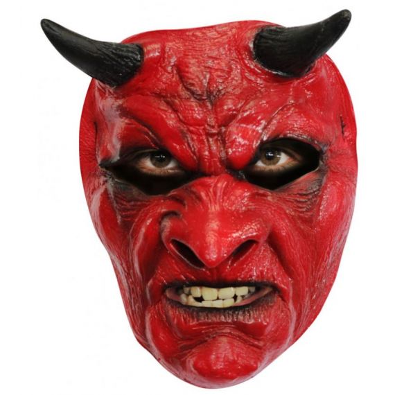 Masque Diable Rouge - deguisement halloween pas cher - Badaboum