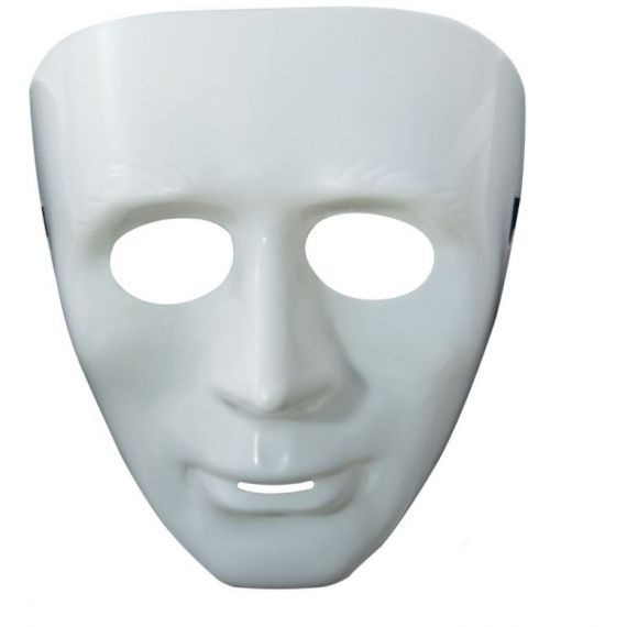 Masque blanc adulte