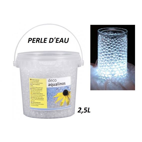 Perles d'eau - Billes en gel pour vase, 10 g