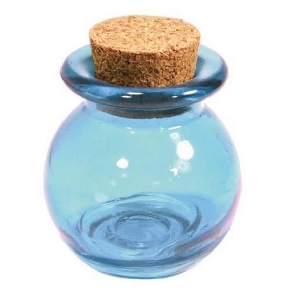 Mini pot à dragées mariage Rose gold en verre 5 cm, contenant dragees -  Badaboum