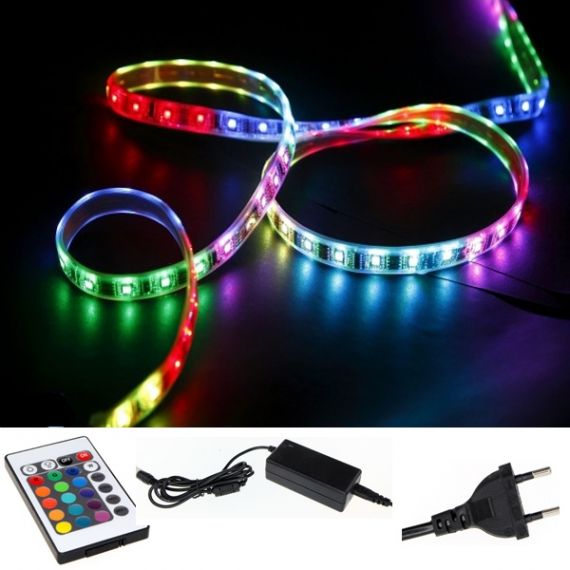 Achat Ruban lumineux bande adhésive 150 LED Multicolore - Badaboum