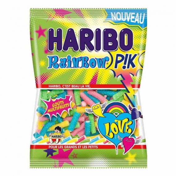 Sachet de bonbons Haribo Rainbow Pik pas cher - Badaboum