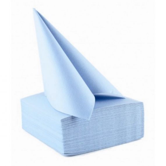 Serviette papier pas cher bleu marine x 40, serviettes jetables - Badaboum