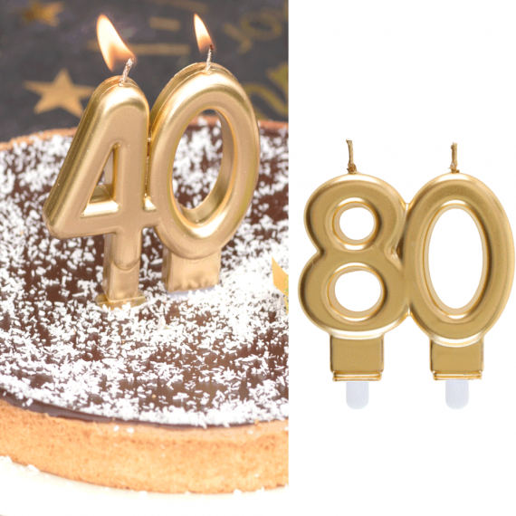 Decoration Gateau Anniversaire 80 Ans,Happy Birthday Cake Topper