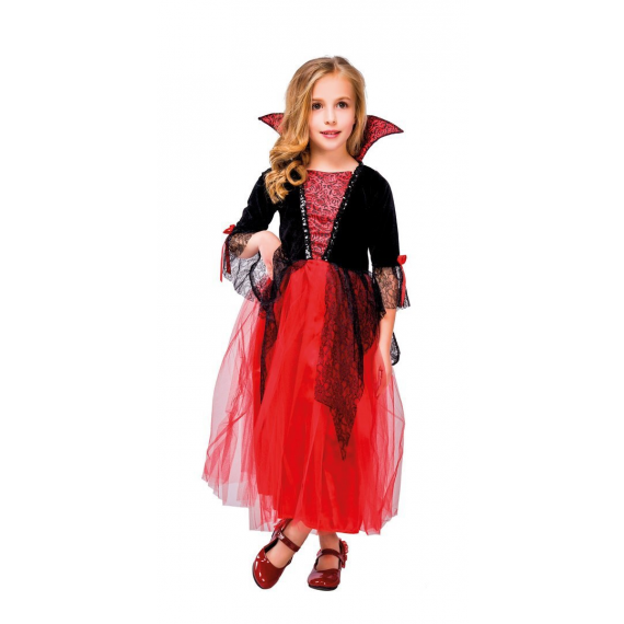 Déguisement petit démon fille - Marque - Rouge - 5 ans - Bandeau