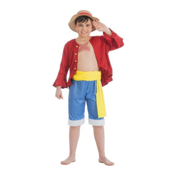 Déguisement Luffy 152 cm - Costume garçon pas cher 