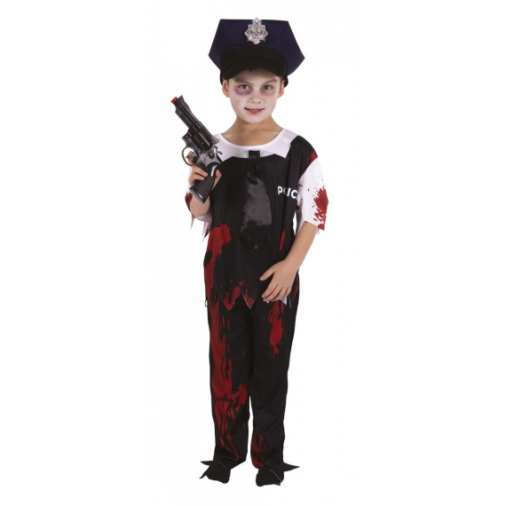 Policier ensanglanté 5/6 ans - Costume enfant pas cher 