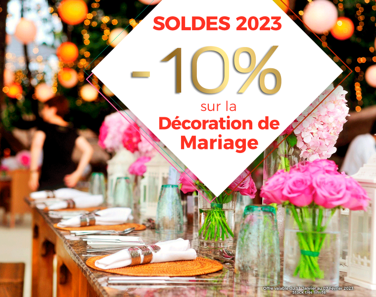 Badaboum : decoration fetes pas cher, mariage - Bazar discount en ligne